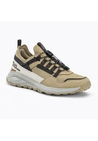 Buty turystyczne damskie Jack Wolfskin Dromoventure Athletic Low. Kolor: beżowy. Styl: sportowy