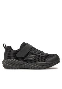 skechers - Skechers Sneakersy Krodon 400083L/BBK Czarny. Kolor: czarny. Materiał: materiał #1