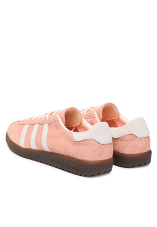 Adidas - adidas Sneakersy Brmd JI2658 Różowy. Kolor: różowy. Materiał: skóra, zamsz
