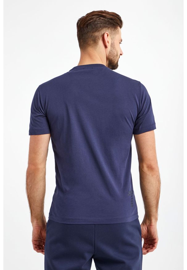 EA7 Emporio Armani - T-SHIRT EA7 EMPORIO ARMANI. Długość rękawa: krótki rękaw. Długość: krótkie. Wzór: nadruk
