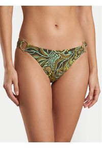 Guess Dół od bikini E6GO24 MC04R Zielony. Kolor: zielony. Materiał: syntetyk #1