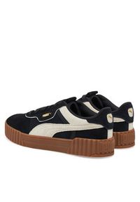 Puma Sneakersy Carina 3.0 Luxe SD 400725 03 Czarny. Kolor: czarny. Materiał: skóra, zamsz