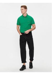 TOMMY HILFIGER - Tommy Hilfiger Polo 1985 Regular Polo MW0MW17770 Zielony Regular Fit. Typ kołnierza: polo. Kolor: zielony. Materiał: bawełna #2