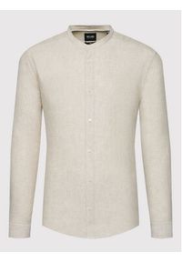 Only & Sons Koszula Caiden 22019173 Beżowy Slim Fit. Kolor: beżowy. Materiał: bawełna #5