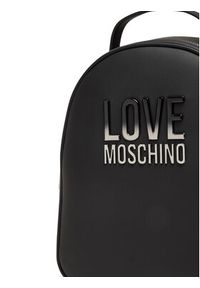Love Moschino - LOVE MOSCHINO Plecak JC4258PP0MKD000B Czarny. Kolor: czarny. Materiał: skóra #6
