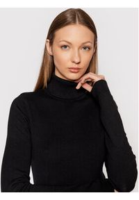 Vero Moda Golf Glory 10231630 Czarny Slim Fit. Typ kołnierza: golf. Kolor: czarny. Materiał: wiskoza #4