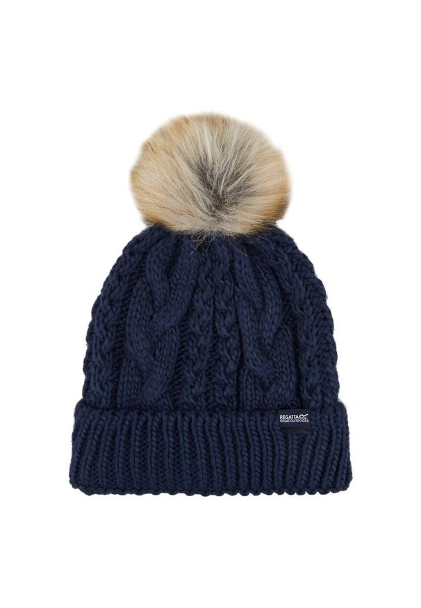 Regatta - Damska Czapka Lovella VI Beanie. Kolor: niebieski. Styl: sportowy