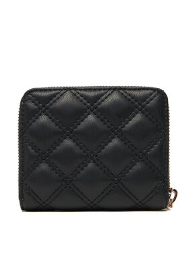 Guess Mały Portfel Damski Giully II Slg SWQG96 73137 Czarny. Kolor: czarny. Materiał: skóra