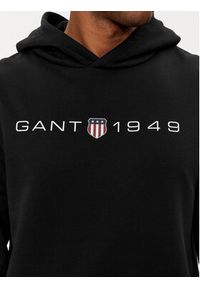 GANT - Gant Bluza Graphic 2003244 Czarny Regular Fit. Kolor: czarny. Materiał: bawełna #3