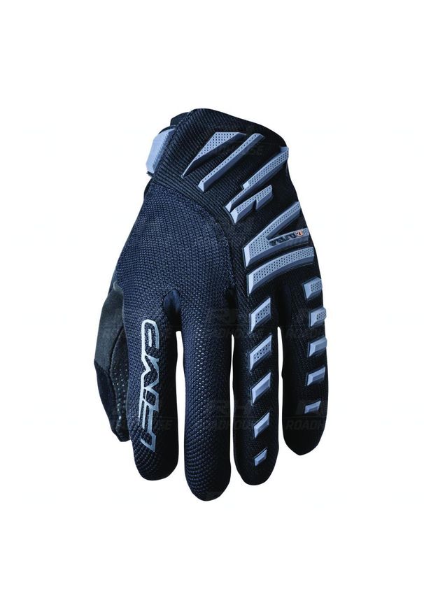 FIVE GLOVES - Rękawice ENDURO AIR - CZARNE - M/9. Kolor: wielokolorowy. Sport: kolarstwo