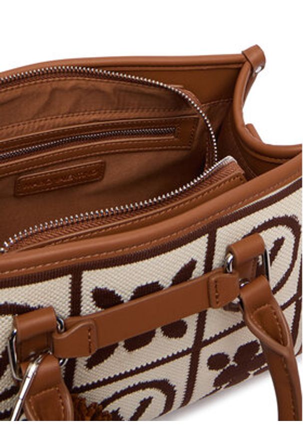 VALENTINO - Valentino Torebka Tyle VBS9XF05 Brązowy. Kolor: brązowy. Materiał: skórzane