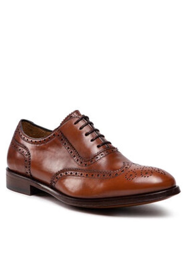 Lord Premium Półbuty Brogues 5501 Brązowy. Kolor: brązowy. Materiał: skóra