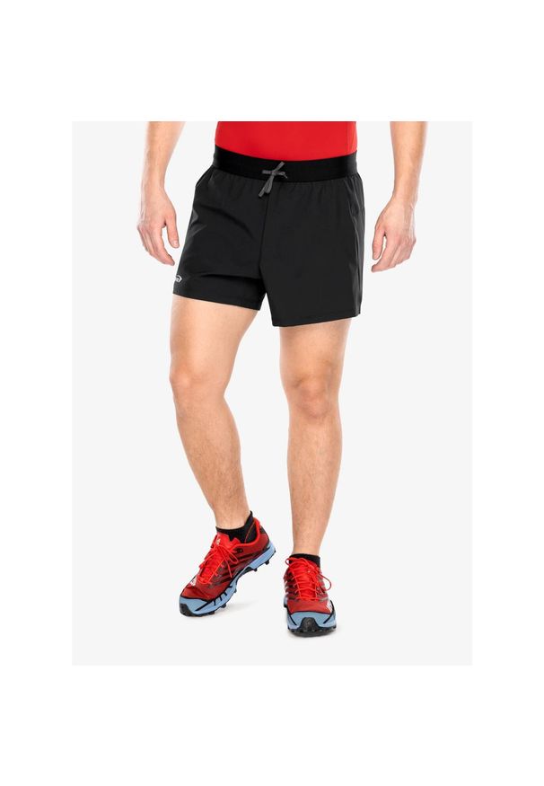Spodenki do biegania męskie Inov-8 Active 5 Short. Kolor: czarny. Długość: krótkie. Sezon: lato