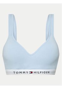 TOMMY HILFIGER - Tommy Hilfiger Biustonosz top UW0UW04612 Niebieski. Kolor: niebieski. Materiał: bawełna #4