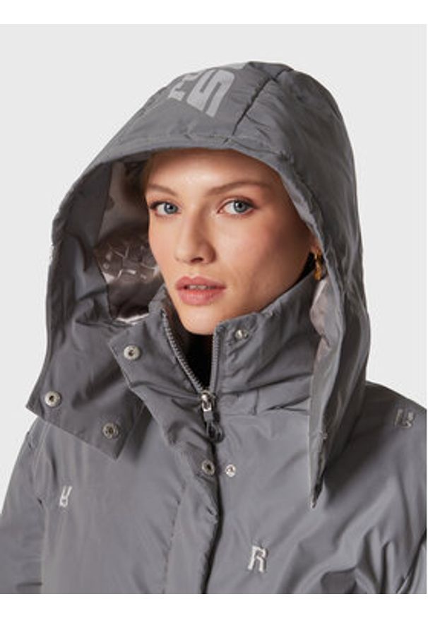 ROTATE Kurtka zimowa Padded Quilt RT2096 Szary Regular Fit. Kolor: szary. Materiał: syntetyk. Sezon: zima