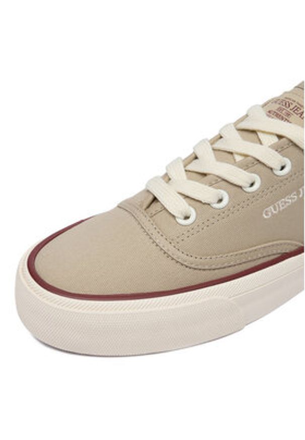 Guess Jeans Tenisówki CWBEO-WE-2025 Beżowy. Kolor: beżowy. Materiał: materiał