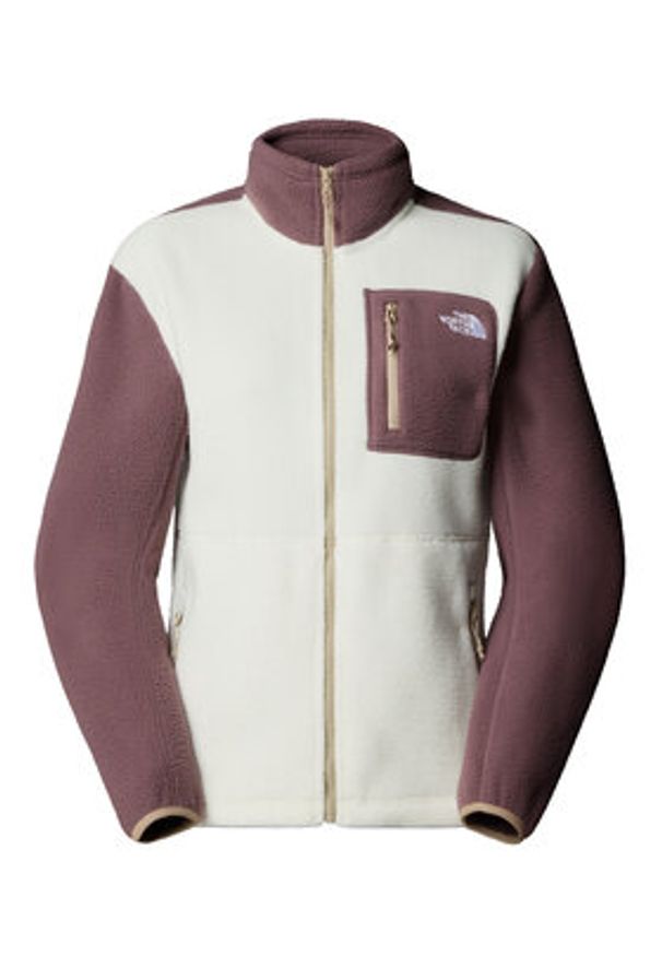 The North Face Polar Yumiori NF0A8E88 Beżowy Regular Fit. Kolor: beżowy. Materiał: syntetyk