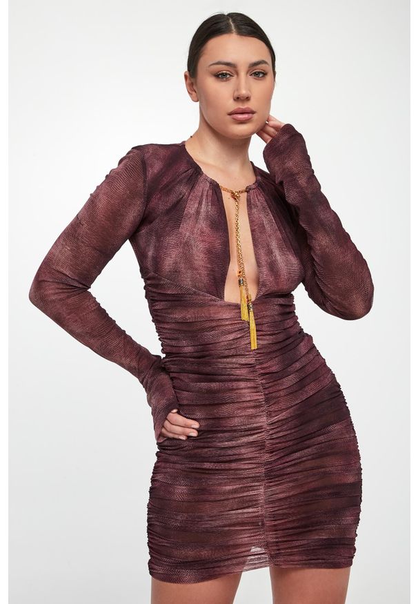 Elisabetta Franchi - Sukienka mini ELISABETTA FRANCHI. Długość: mini