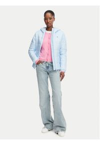 Tommy Jeans Kurtka przejściowa DW0DW20959 Niebieski jasny Slim Fit. Kolor: niebieski. Materiał: syntetyk #3