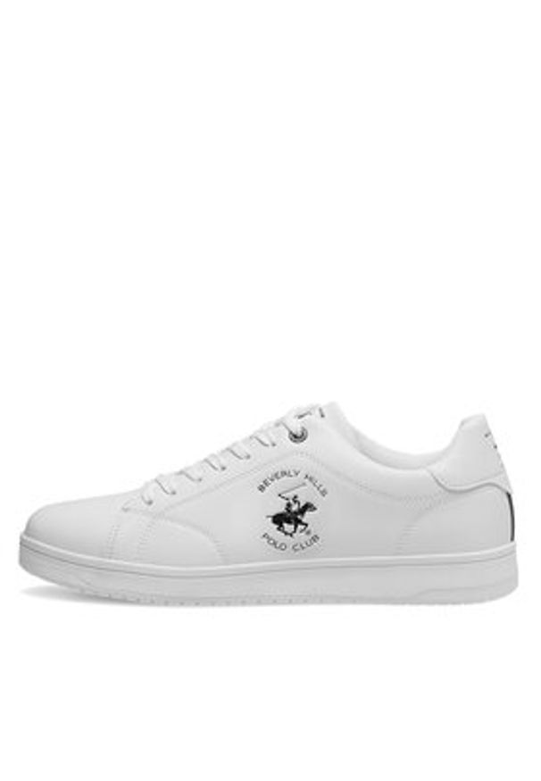 Beverly Hills Polo Club Sneakersy MYL-CE23388A Biały. Kolor: biały. Materiał: syntetyk