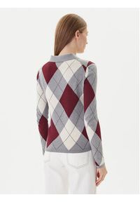 TOMMY HILFIGER - Tommy Hilfiger Sweter WW0WW48393 Kolorowy Regular Fit. Materiał: bawełna. Wzór: kolorowy #4