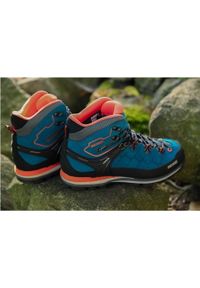 MEINDL - Buty męskie Meindl Litepeak z membraną Gore-Tex. Kolor: pomarańczowy, wielokolorowy, niebieski. Technologia: Gore-Tex