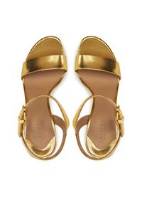 Lauren Ralph Lauren - LAUREN RALPH LAUREN Sandały 802956289003 Złoty. Kolor: złoty. Materiał: skóra #5