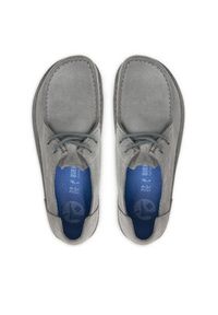 Birkenstock Półbuty Utti Lace 1030132 Szary. Kolor: szary. Materiał: zamsz, skóra