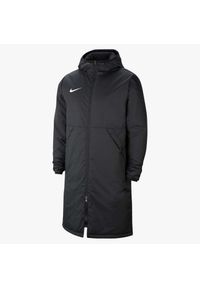 Kurtka Sportowa Zimowa Płaszcz Męski Nike Repel Park. Kolor: czarny, biały, wielokolorowy. Materiał: syntetyk. Sezon: zima. Sport: piłka nożna