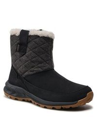 Jack Wolfskin Śniegowce Queenstown Texapore Boot W 4053551 Granatowy. Kolor: niebieski. Materiał: skóra, zamsz