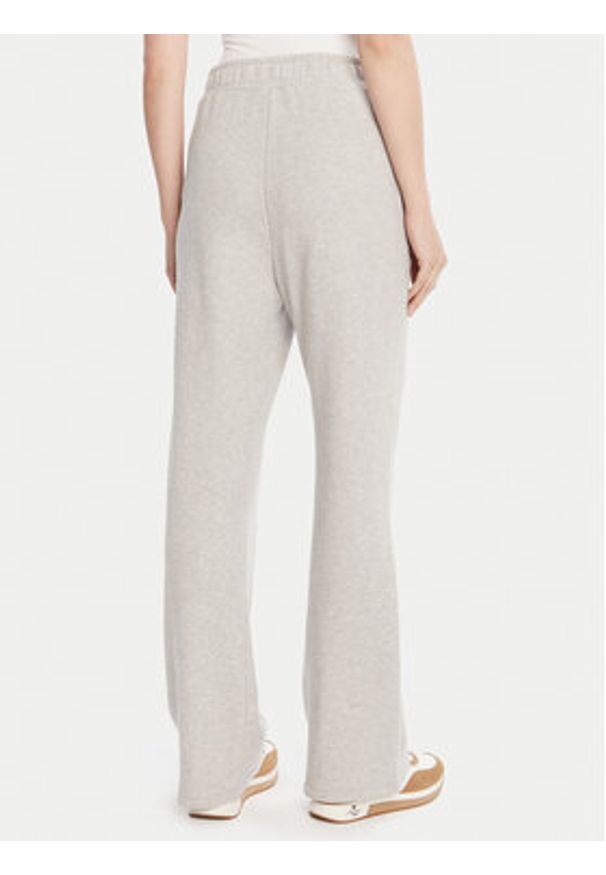 Weekend Max Mara Spodnie dresowe Folk 2525786011 Szary Relaxed Fit. Kolor: szary. Materiał: bawełna