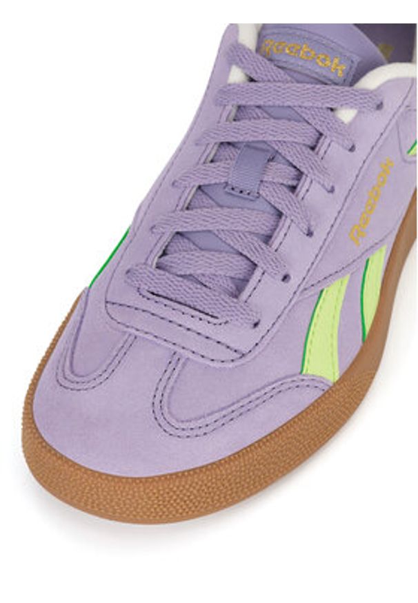 Reebok Sneakersy SMASH EDGE 100220594 Fioletowy. Kolor: fioletowy. Materiał: skóra