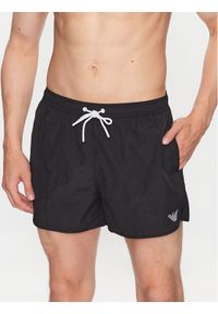 Emporio Armani Underwear Szorty kąpielowe 211756 3R422 00020 Czarny Regular Fit. Kolor: czarny. Materiał: syntetyk