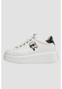 Karl Lagerfeld - KARL LAGERFELD Białe sneakersy damskie ANAKAPRI Karl NFT, Rozmiar 40. Okazja: na co dzień. Kolor: biały #4