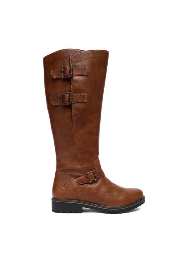 Remonte Kozaki CEO-R6590-22 Brązowy. Kolor: brązowy. Materiał: skóra