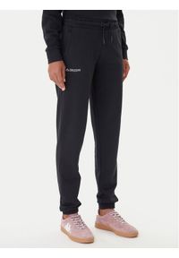 Kappa Spodnie dresowe Festa 331M34W Czarny Regular Fit. Kolor: czarny. Materiał: bawełna #1