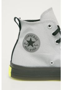 Converse - Trampki. Nosek buta: okrągły. Zapięcie: sznurówki. Kolor: szary. Materiał: syntetyk, materiał, guma. Szerokość cholewki: normalna #4