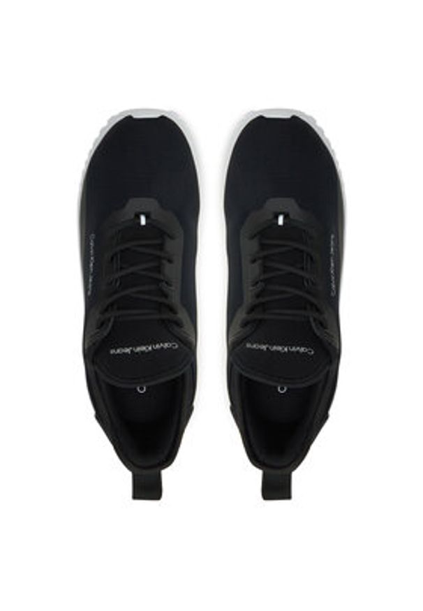 Calvin Klein Jeans Sneakersy YW0YW01665 Czarny. Kolor: czarny. Materiał: materiał