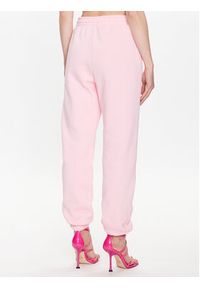 ROTATE Spodnie dresowe Crystal 700157043 Różowy Relaxed Fit. Kolor: różowy. Materiał: bawełna #5
