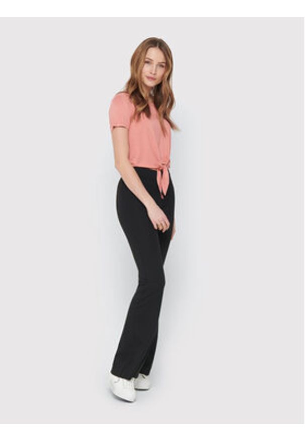 only - ONLY Spodnie materiałowe Fever 15213525 Czarny Regular Fit. Kolor: czarny. Materiał: syntetyk