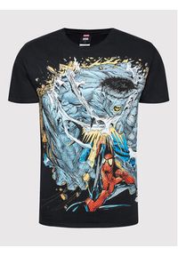 HUF T-Shirt MARVEL Battle TS01976 Czarny Regular Fit. Kolor: czarny. Materiał: bawełna. Wzór: motyw z bajki #3