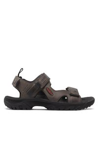 keen - Keen Sandały Targhe III Open Toe Sandal 1022424 Szary. Nosek buta: otwarty. Kolor: szary. Materiał: nubuk, skóra #1