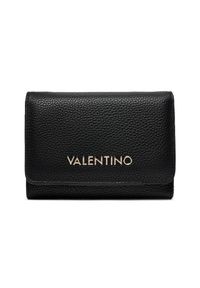 Valentino by Mario Valentino - VALENTINO Czarny mały portfel Brixton. Kolor: czarny