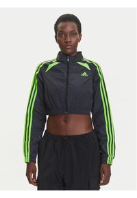Adidas - adidas Bluza Teamgeist adicolor JZ8273 Czarny Slim Fit. Kolor: czarny. Materiał: syntetyk