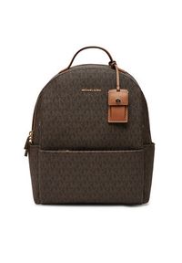 MICHAEL Michael Kors Plecak Sable 30T5G3XB2B Brązowy. Kolor: brązowy. Materiał: skóra #5