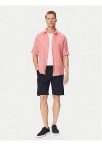 BOSS Szorty materiałowe 50562365 Granatowy Regular Fit. Kolor: niebieski. Materiał: syntetyk #2