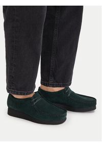 Clarks Półbuty WallabeeEVOSh 26184613 Zielony. Kolor: zielony. Materiał: zamsz, skóra #5