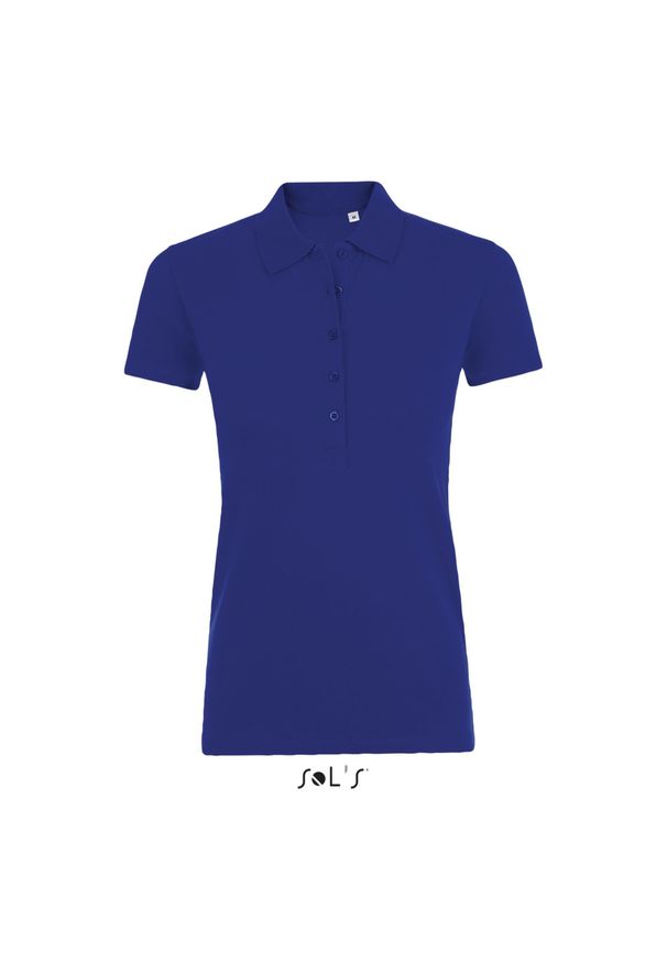 SOL'S - Damska koszulka polo Sol's Phoenix. Typ kołnierza: polo. Kolor: niebieski