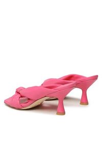 Stuart Weitzman Klapki Playa 75 Knot Sandal S7073 Różowy. Kolor: różowy. Materiał: skóra #4