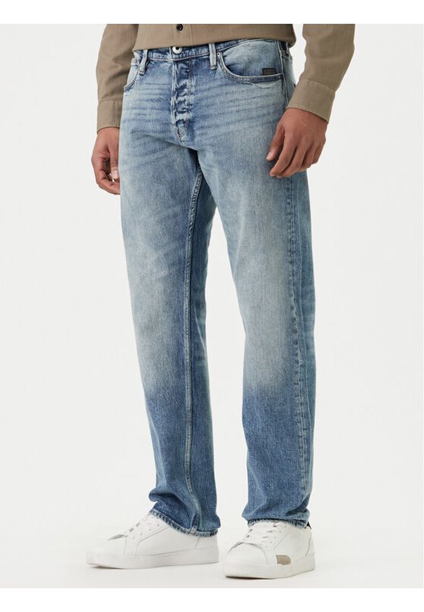 G-Star RAW - G-Star Raw Jeansy Streem D28534-E205 Błękitny Slim Fit. Kolor: niebieski